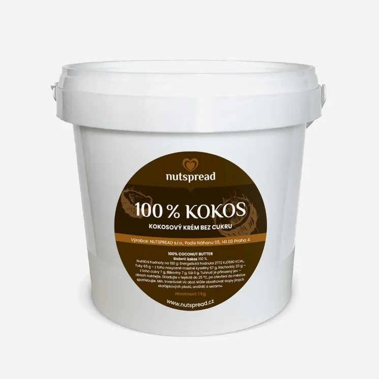 100% kokosové máslo 6 x 1000 g