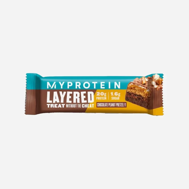 6 Layer Bar - chocolate peanut pretzel