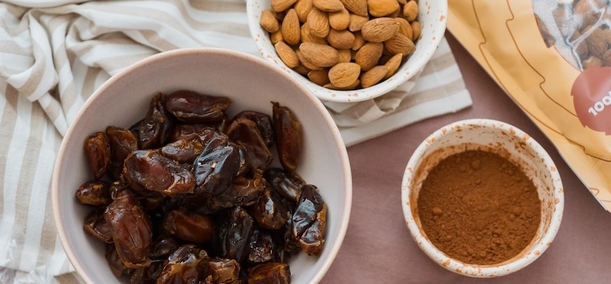 Datlové kuličky recept Grizly