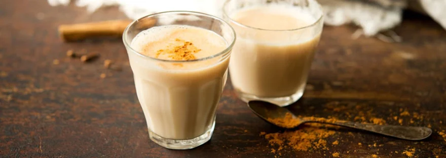 Ovesný chai s karobem