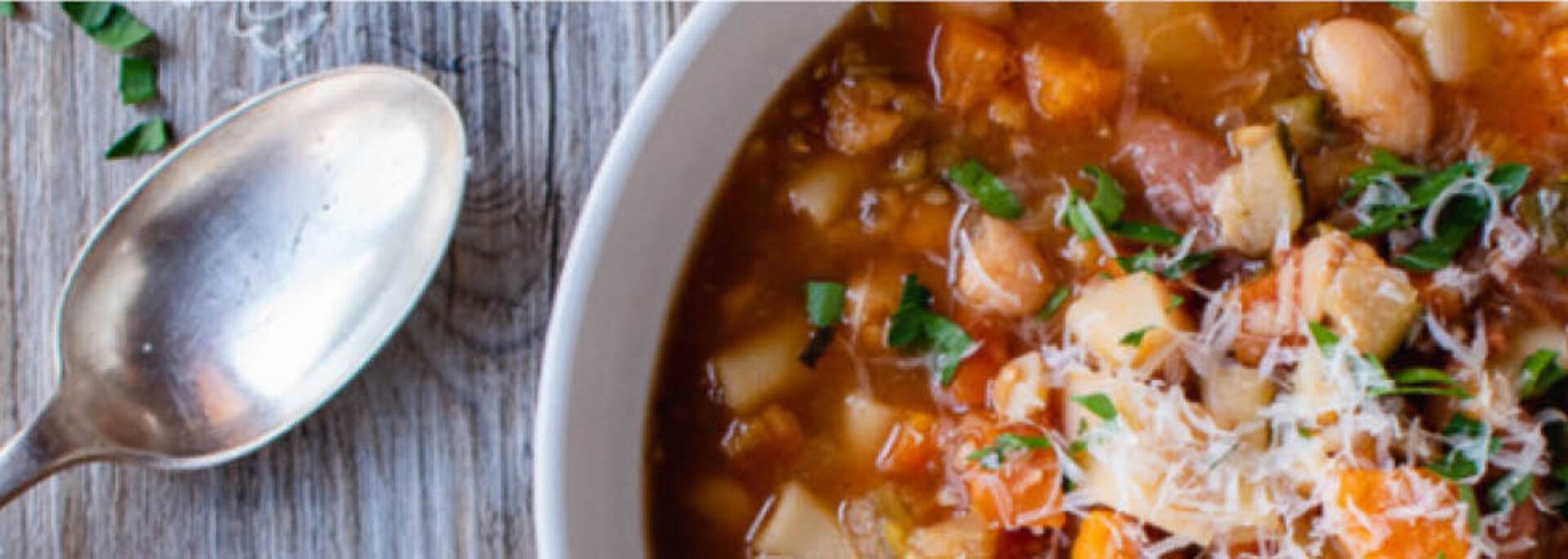 Polévka minestrone - chuť dle sezóny