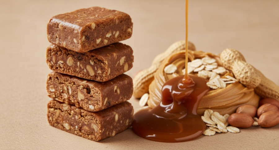 Caramel protein bar tyčinka Grizly