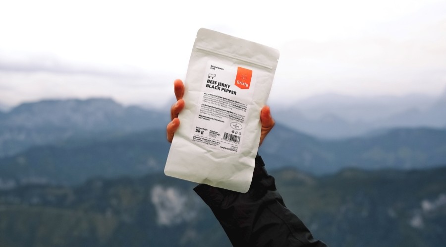 Sušené maso jerky Grizly