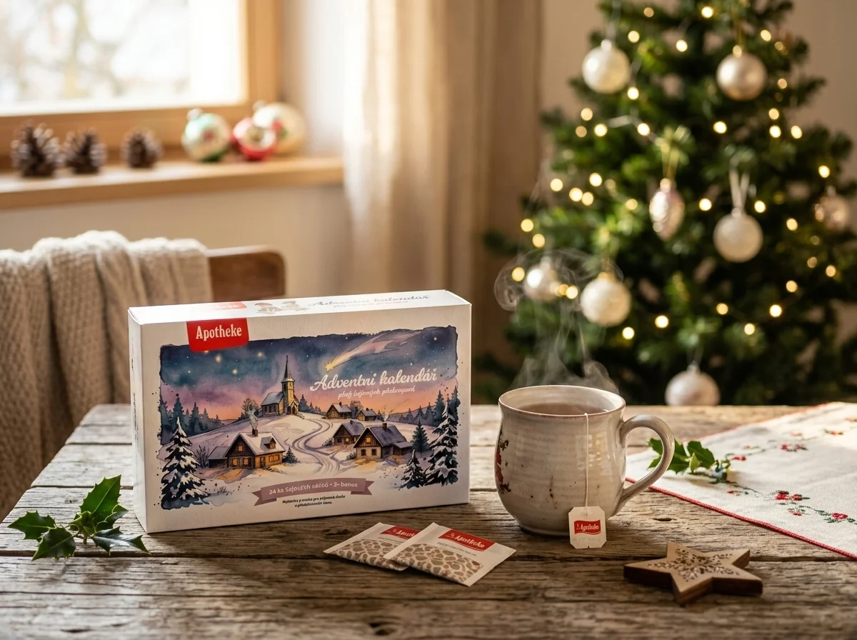 Adventní čajový kalendář