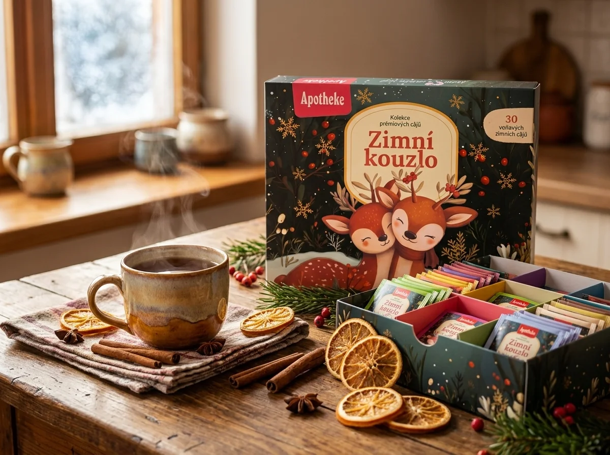 dárková kolekce čajů