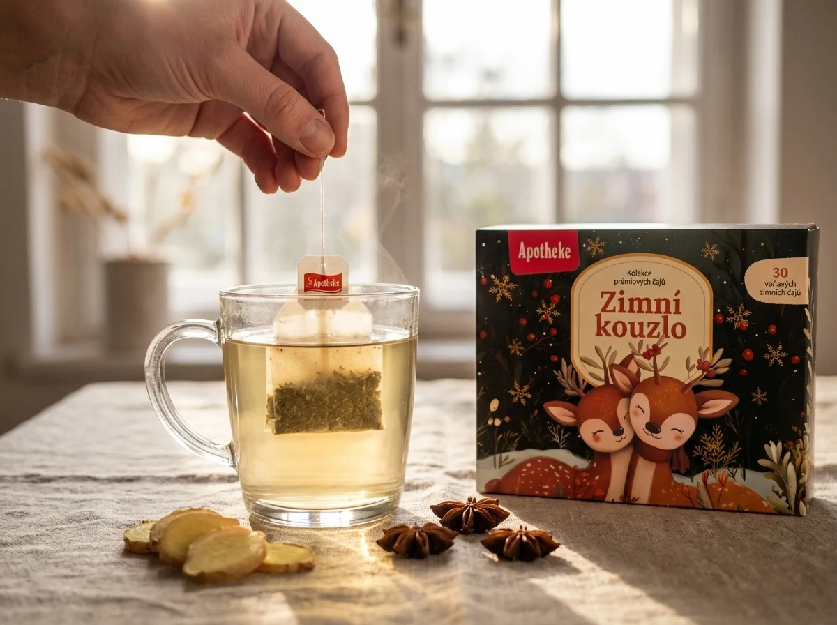 příprava zimního čaje