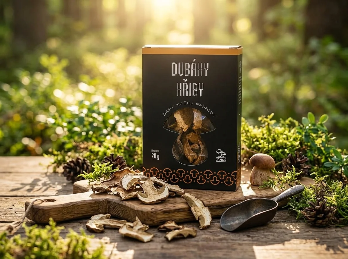 Sušené hříbky