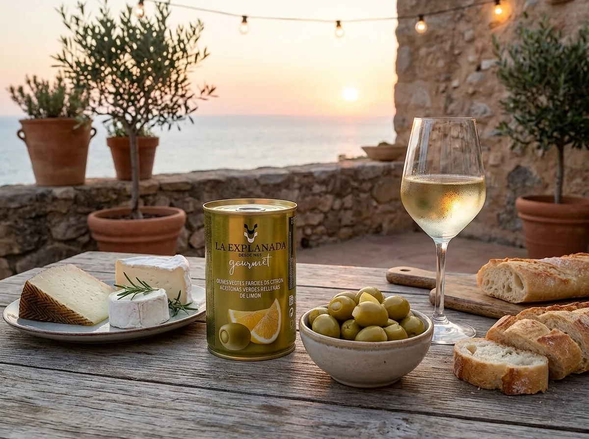 tapas s olivami