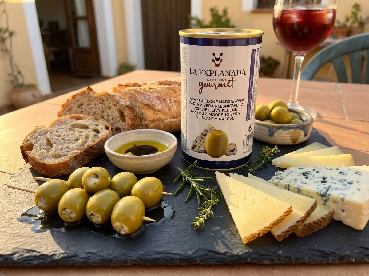 tapas s olivami