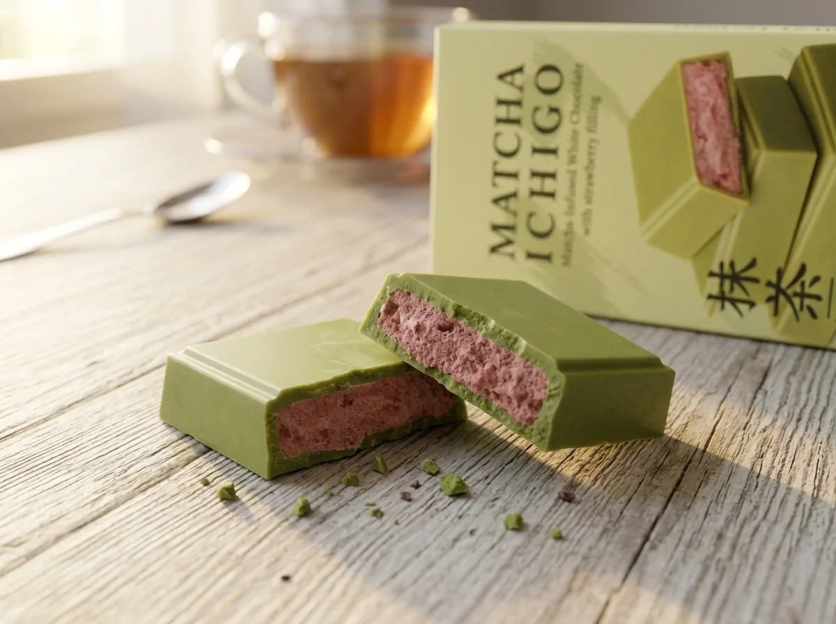 Matcha čokoláda