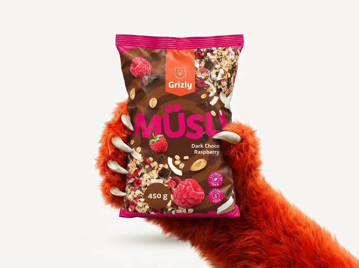 Grizly tlapka s obalem