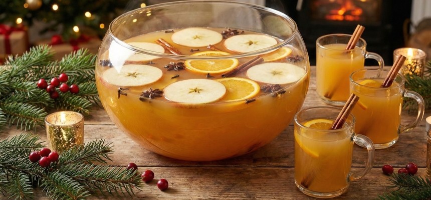 Nealko vánoční punč: 3 recepty z ovoce, koření a špetky lásky