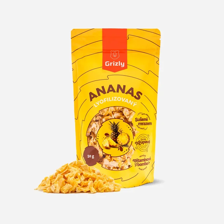 Ananas lyofilizovaný