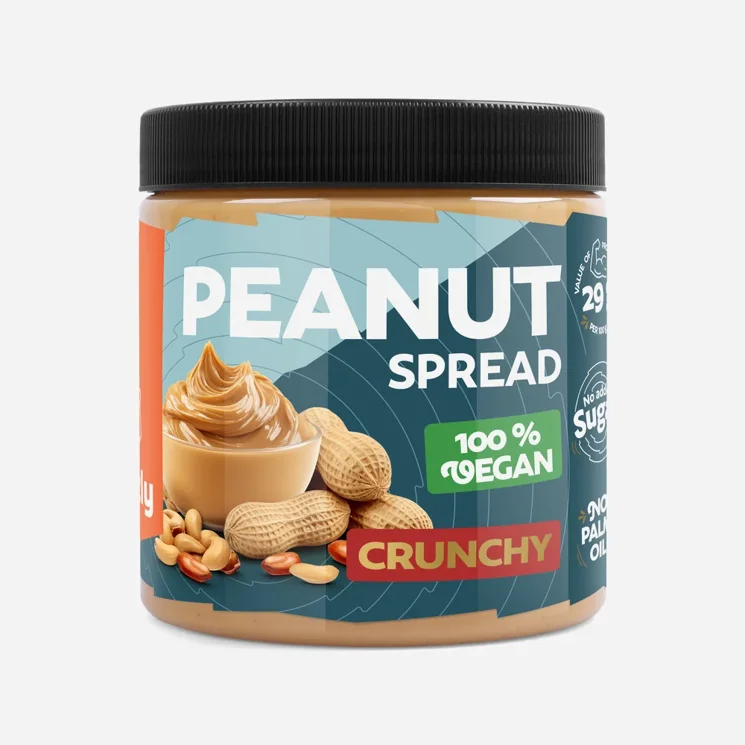Arašídové máslo crunchy 100%