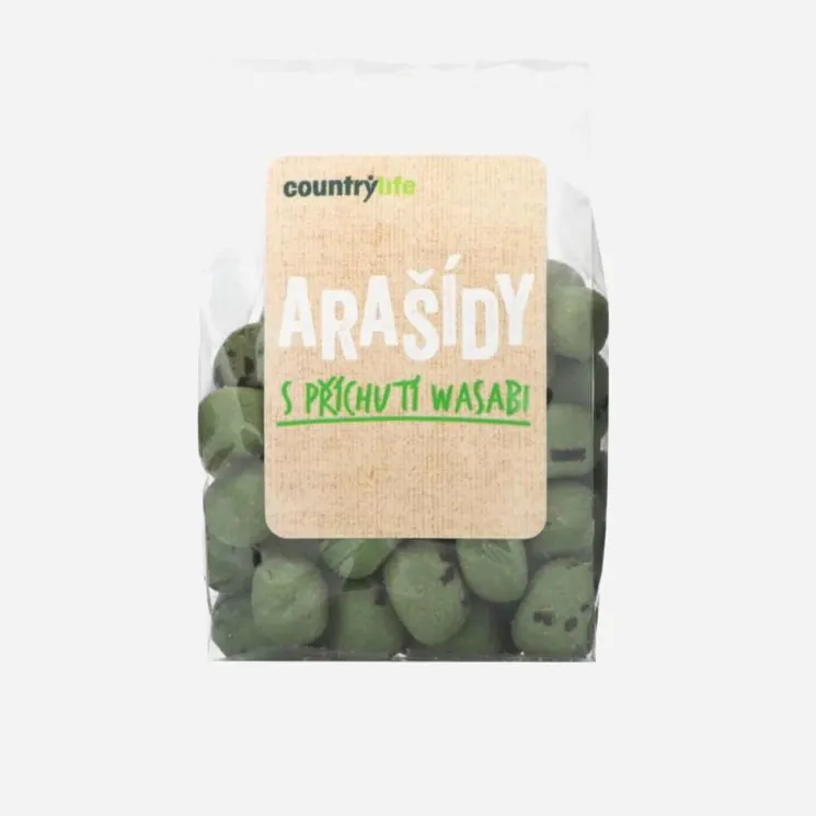 Arašídy s příchutí wasabi 5 x 100 g