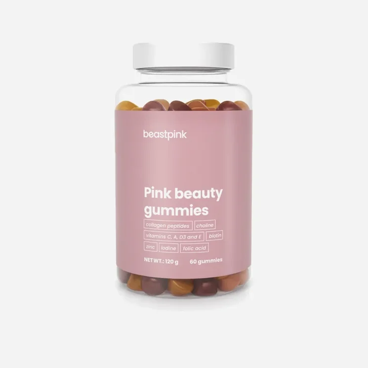 Beauty Gummies starfruit papaya cherry 60 tablet 6 x 60 tablet