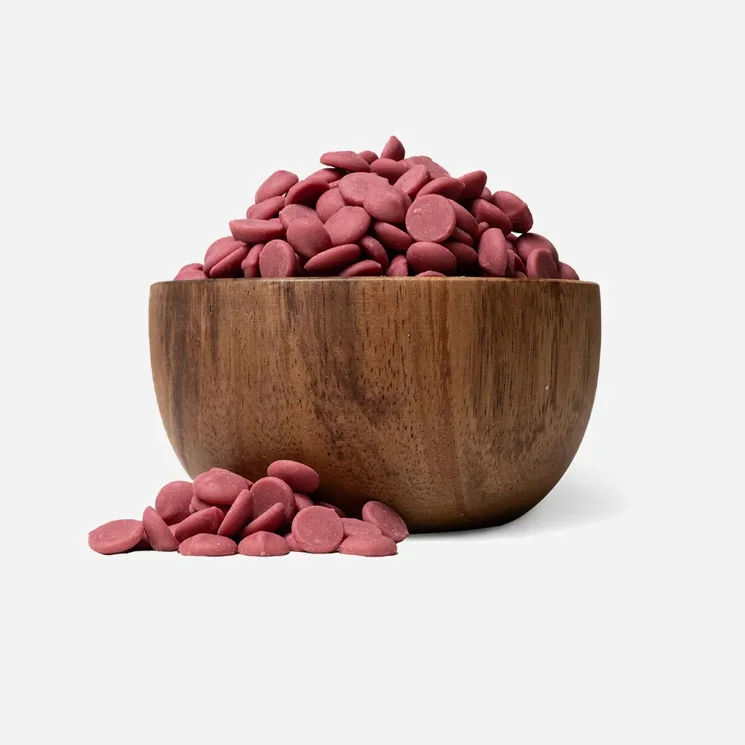 Belgická čokoláda z růžových bobů Ruby