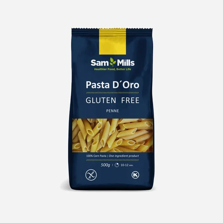 Bezlepkové kukuřičné těstoviny - Penne Rigate