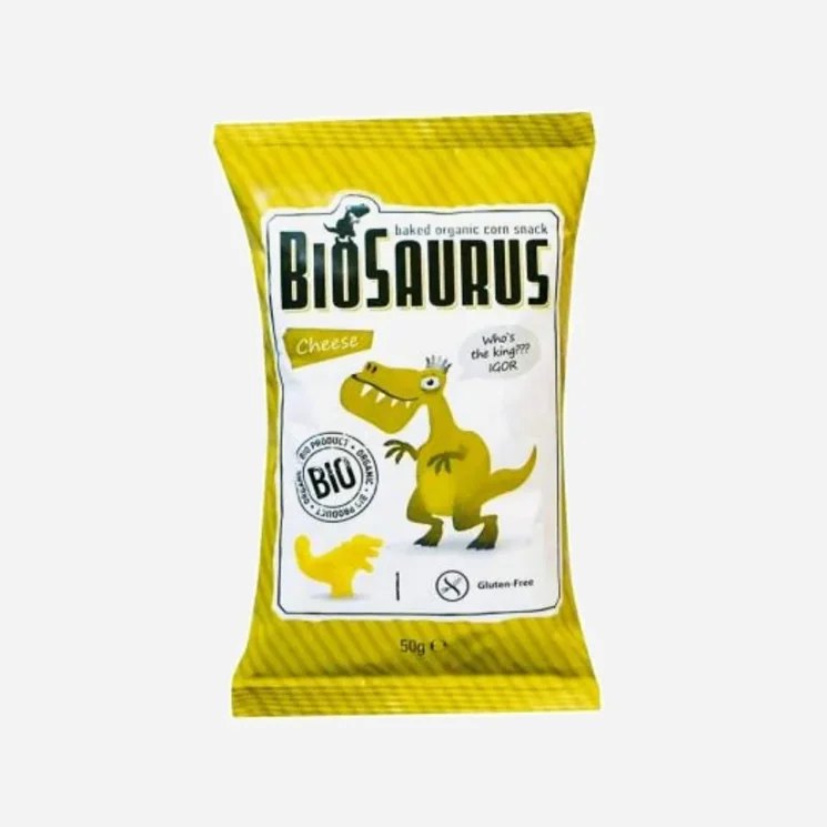 Biosaurus Kukuřičné křupky se sýrem