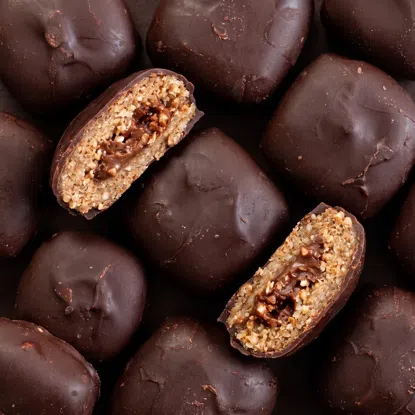 BITES Lískooříškové plněné mini tyčinky v hořké čokoládě BIO (2x19 g)
