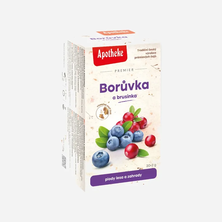 Borůvka a brusinka