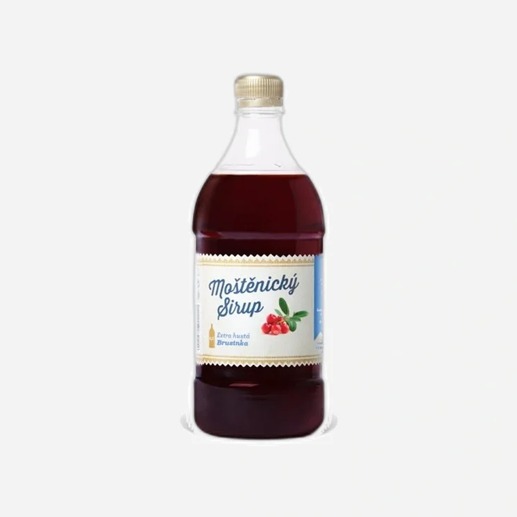 Brusinkový sirup 12 x 700 ml
