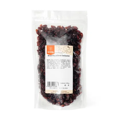 Brusinky klikva tasty juicy půlky