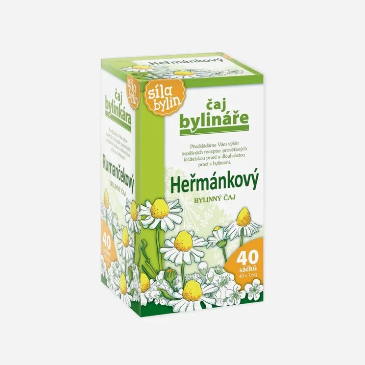 Bylinář čaj Heřmánkový 6 x 40 sáčků