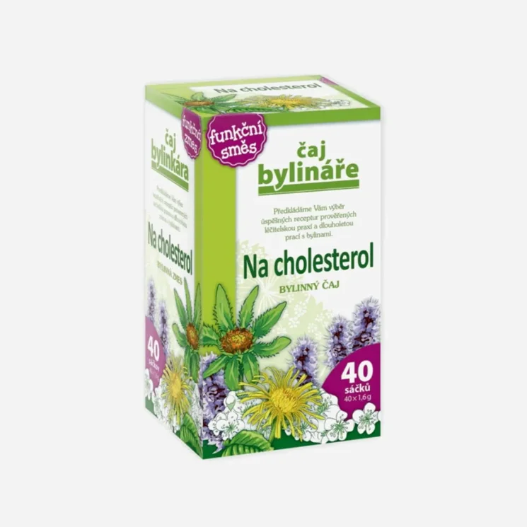 Bylinář Na cholesterol 40 sáčků 6 x 64 g