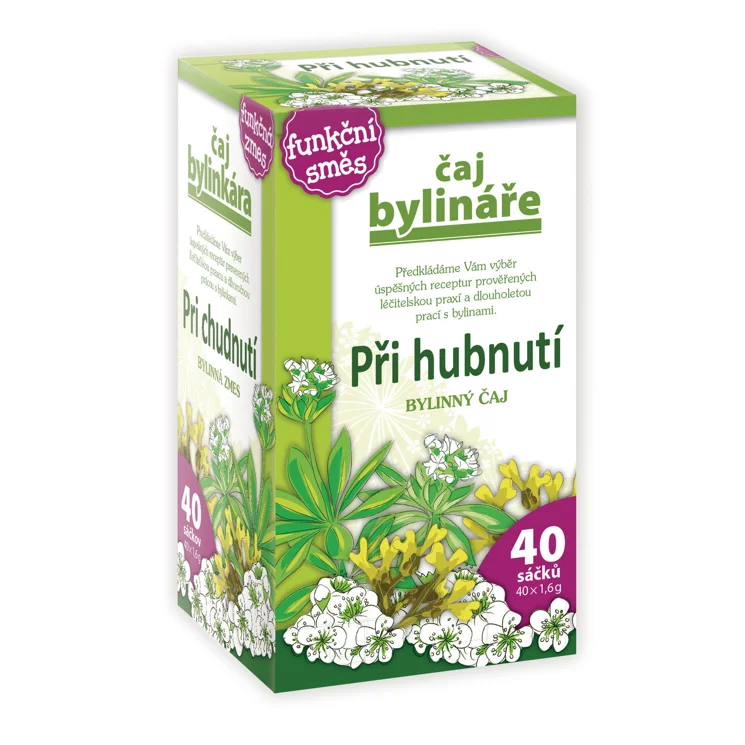 Bylinář Při hubnutí čaj 40 sáčků