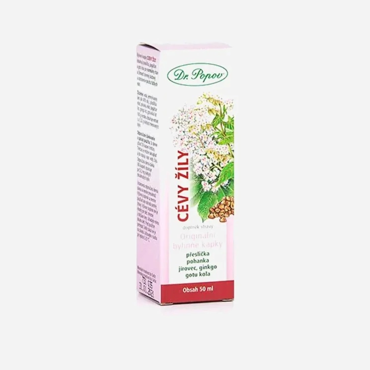 Bylinné kapky Cévy a žíly 6 x 50 ml