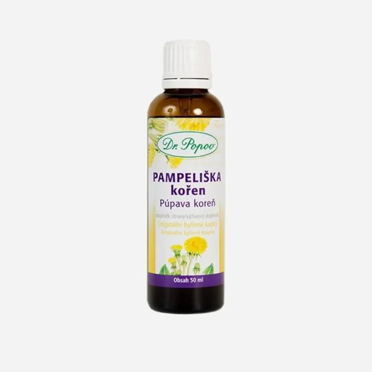 Bylinné kapky pampeliška kořen 6 x 50 ml