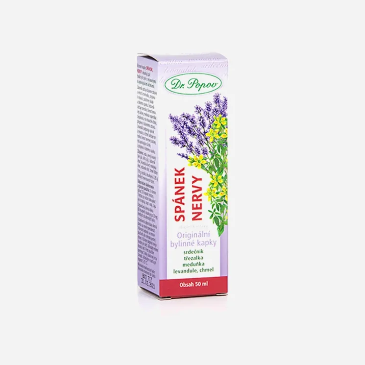 Bylinné kapky Spánek - nervy