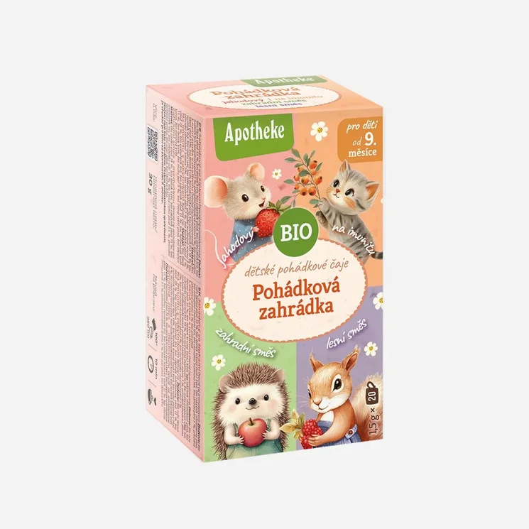 Čaj dětský Pohádková zahrádka 4v1 BIO 6 x 20 sáčků