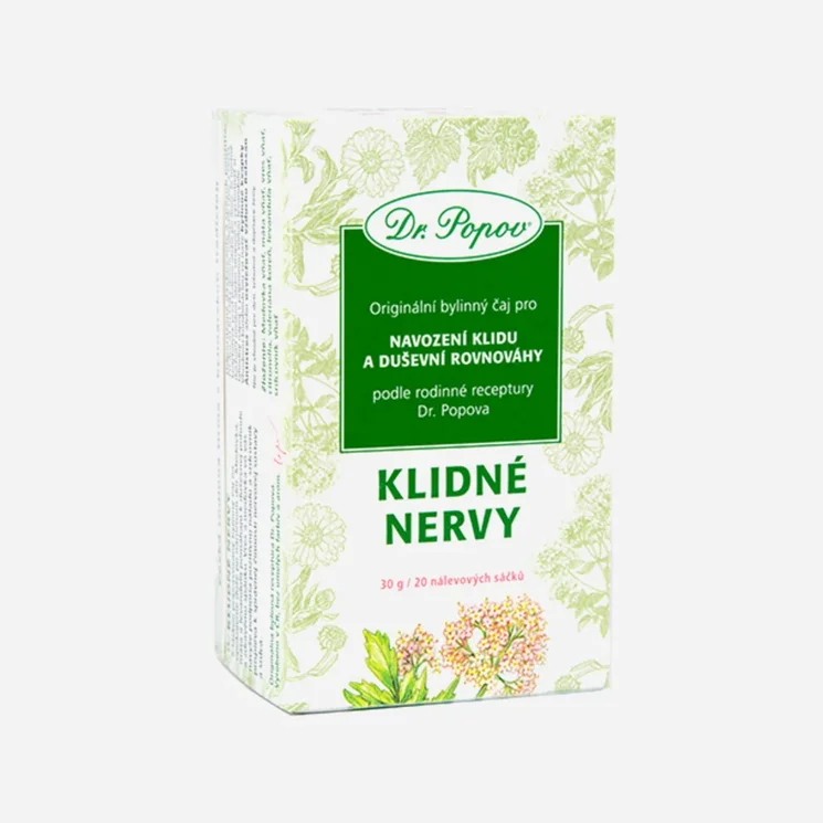 Čaj Klidné nervy 20 sáčků
