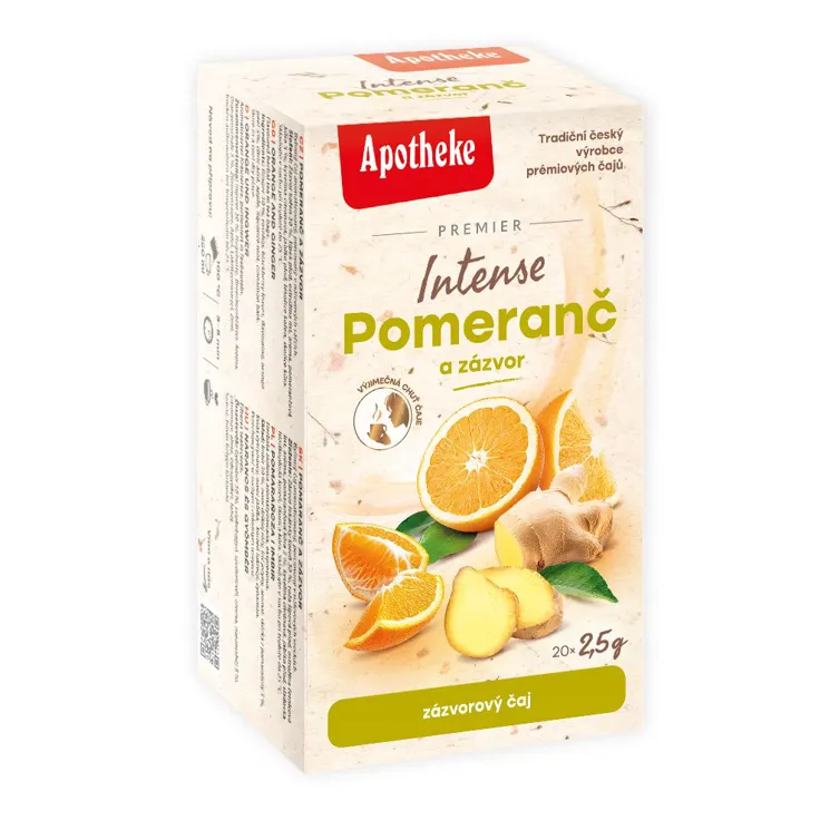 Čaj Pomeranč a zázvor