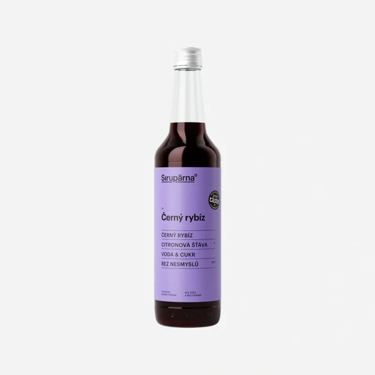 Černý rybíz sirup