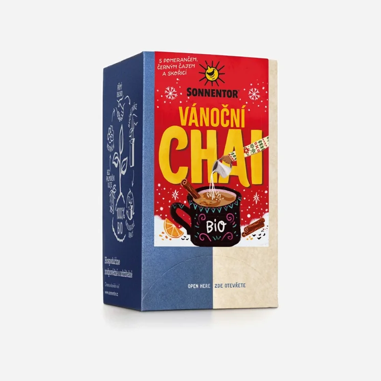 Chai Vánoční BIO 6 x 18 sáčků