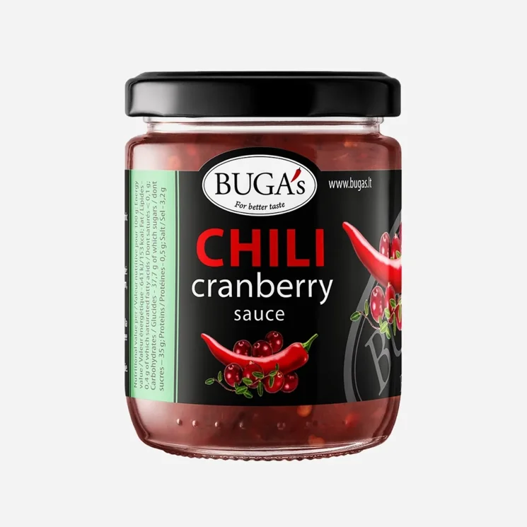 Chilli omáčka s brusinkami