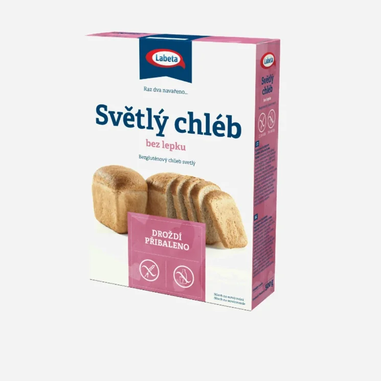 Chléb světlý bez lepku směs