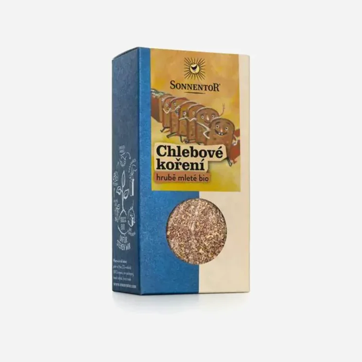 Chlebové koření hrubě mleté BIO