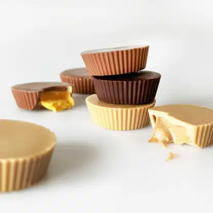 Choco Cups hořká čokoláda & pistácie