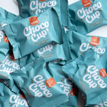 Choco Cups mléčná čokoláda & kokos