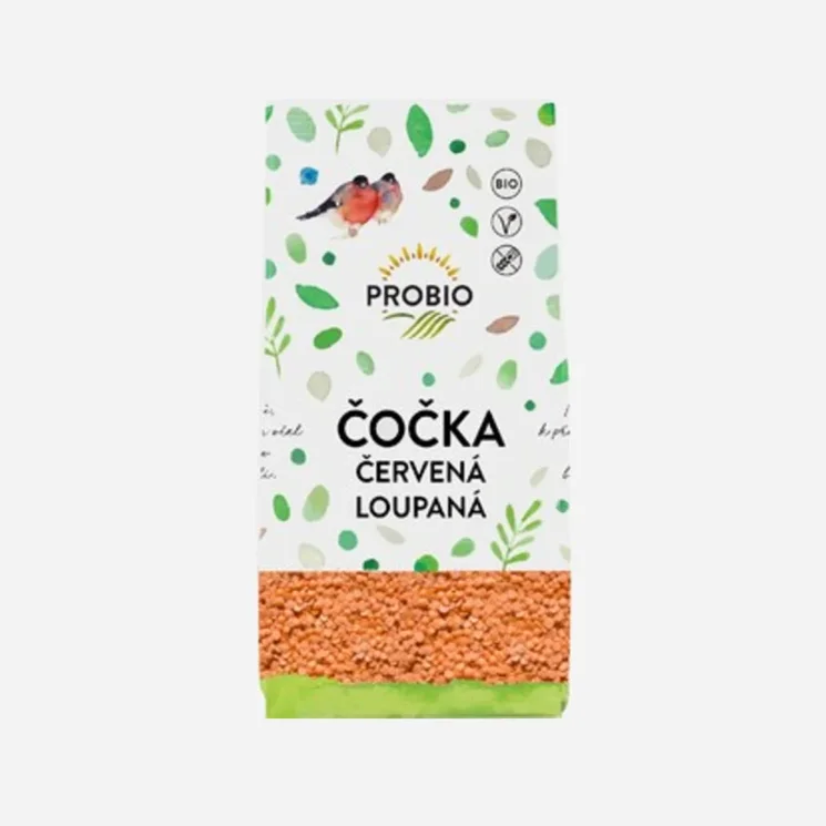 Čočka červená loupaná