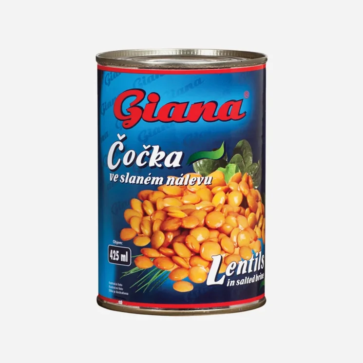 Čočka ve slaném nálevu