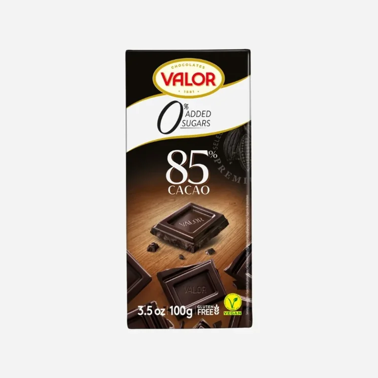 Čokoláda bez cukru 85 % 6 x 100 g