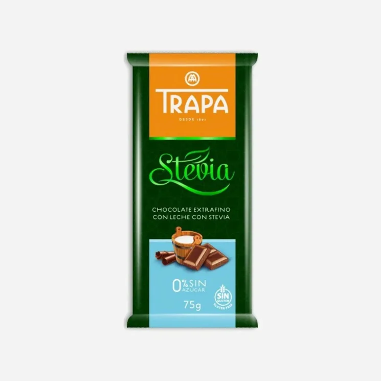 Čokoláda mléčná se stévií 5 x 75 g
