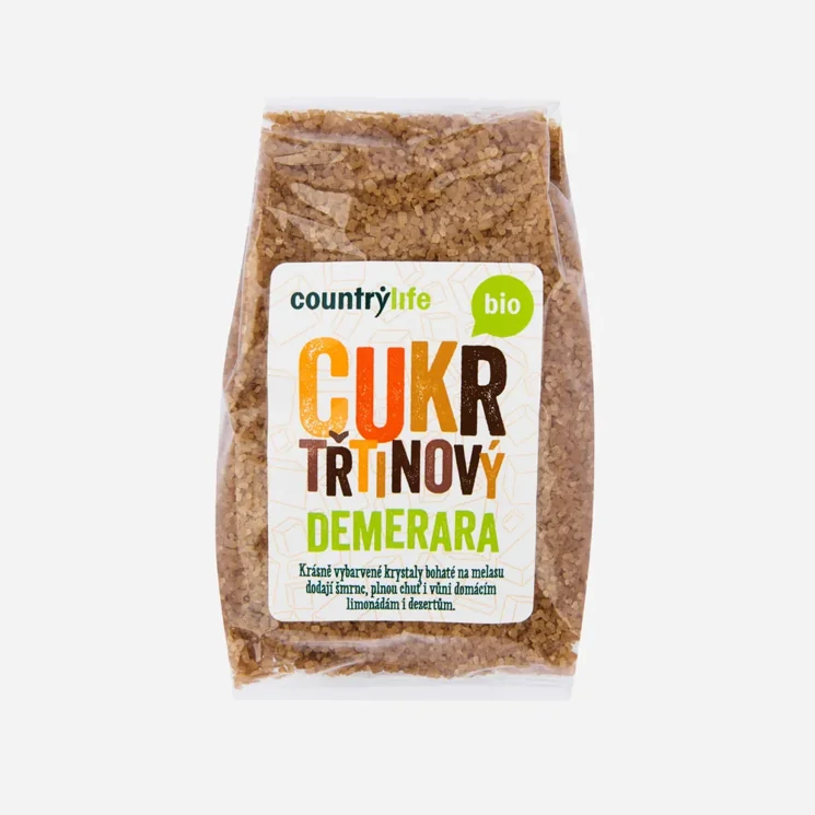 Cukr třtinový Demerara BIO