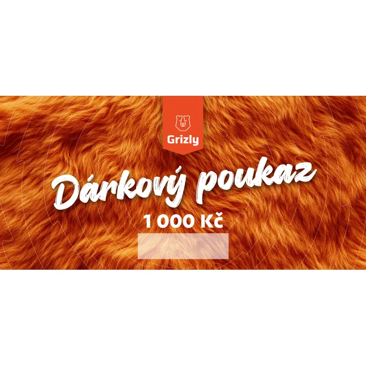 Dárkový elektronický poukaz 1000 Kč