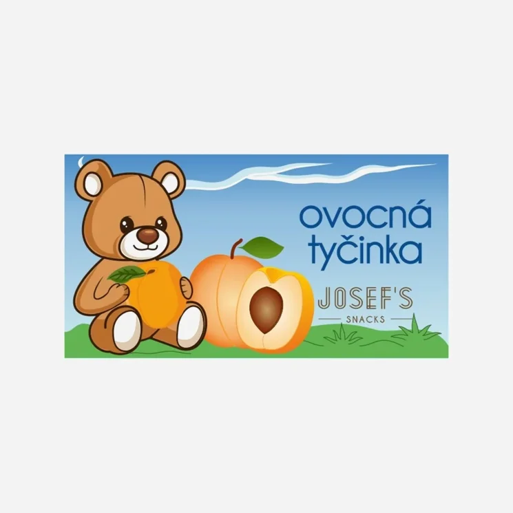 Dětská tyčinka meruňka